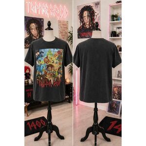 Trippie Redd Graphic Tee Black Album Art Shirt Medium